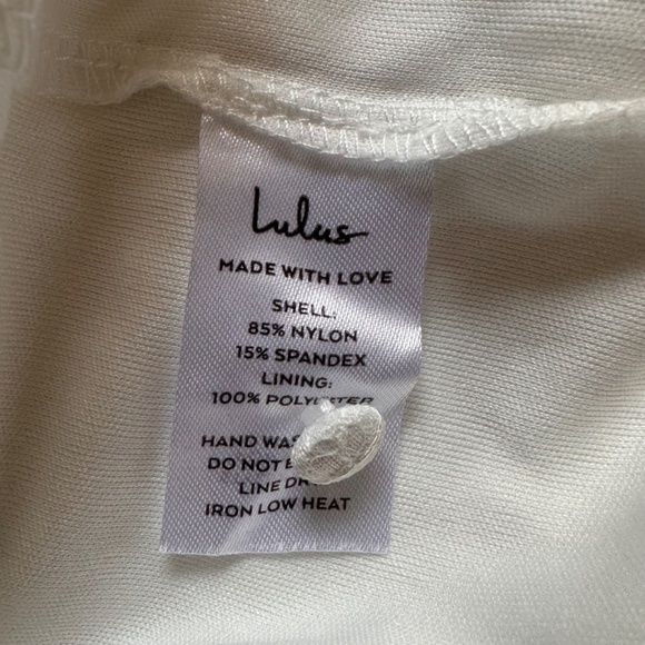 White lace wedding or formal gown - Picture 7 of 7